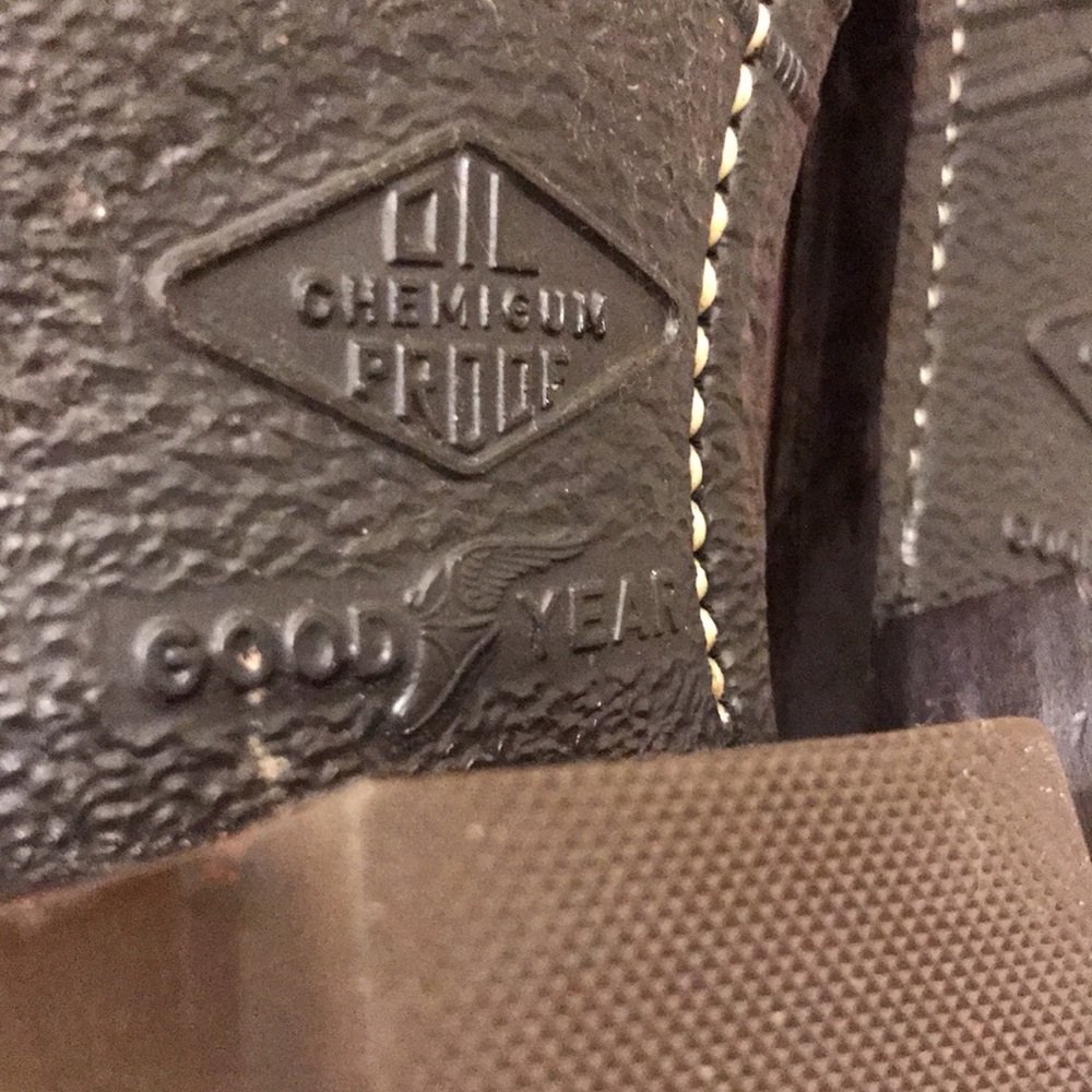 Nocona Brown Leather Cowboy Boots with Pull Tabs - Picture 8 of 12